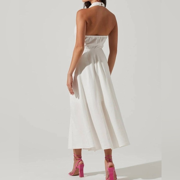 NWT ASTR the label Women's Keava Dress in White Size S - Picture 7 of 15